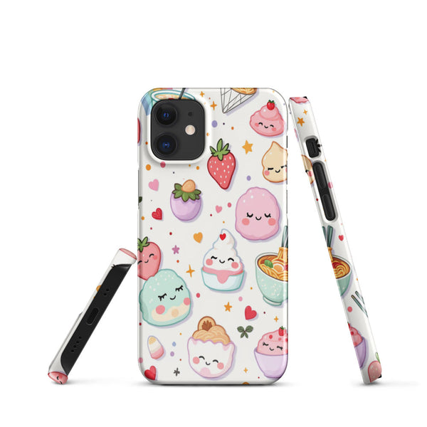 Kawaii Snack Squad Pastel Food Gang Case