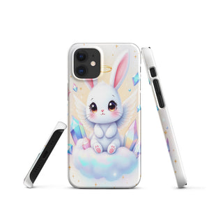 Kawaii Angel Bunny Holographic Dream Case - Image 1
