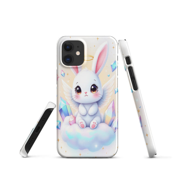 Kawaii Angel Bunny Holographic Dream Case