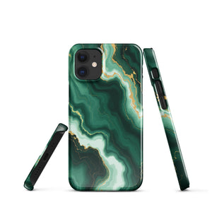 Emerald Green Malachite Marble Luxury Case - Image 2