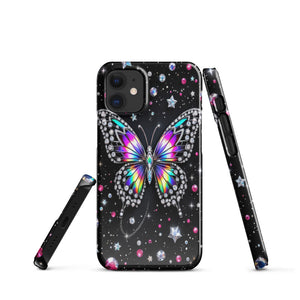Chrome Butterfly Bling Y2K Glam Case - Image 2