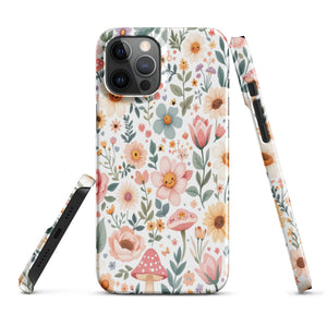 Kawaii Enchanted Garden Pastel Floral Case - Image 3
