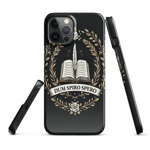 Dark Academia University Crest Emblem Case - Image 3