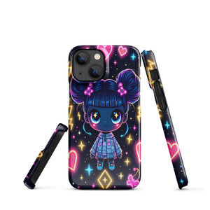 Cyber Kawaii Y2K Magical Girl Neon Case - Image 4