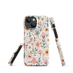 Kawaii Enchanted Garden Pastel Floral Case - Image 4