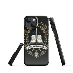 Dark Academia University Crest Emblem Case - Image 4