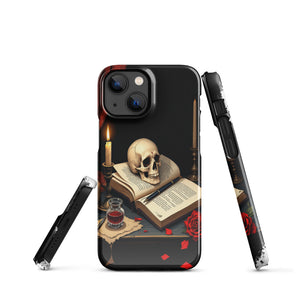 Vanitas Still Life Dark Academia Skull Case - Image 4
