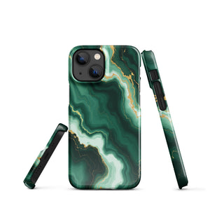 Emerald Green Malachite Marble Luxury Case - Image 4