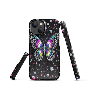 Chrome Butterfly Bling Y2K Glam Case - Image 4